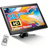 CAMECHO 10.1 Inch HD CCTV-Monitor, LCD Kleur 1024x600 VGA HDMI BNC AVI Ingang PC DVR Auto Backup Monitor En Home Security Screen