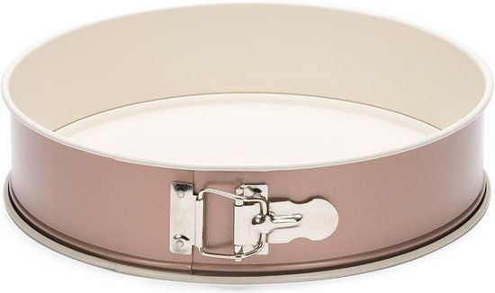 Patisse Ronde anti-aanbak springvorm/taartvorm rose goud 28 cm