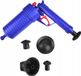 Promoballons import PIJP ONTBLOKKINGSPISTOOL - WC PUSHER MOLE Bleu