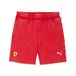 PUMA Short de sport Sportswear Scuderia Ferrari Enfant et Adolescent, Accessoires, Rouge, 11-12Y