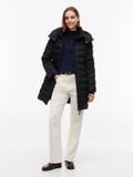 Tommy Hilfiger Dames Parka Zwart XL Polyester Herfst/Winter 2026