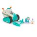 PAW Patrol Everest Deluxe motoneige avec lance-projectiles snowboard et figurine