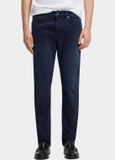 Hugo Boss BOSS Black Katoenen 5-Pocket Blauw P-Delaware Broek W32 X L32