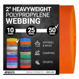 Strapworks Zwaar polypropyleen band, extra stevige polypropyleen band voor het repareren van doe-het-zelf-uitrusting voor buiten