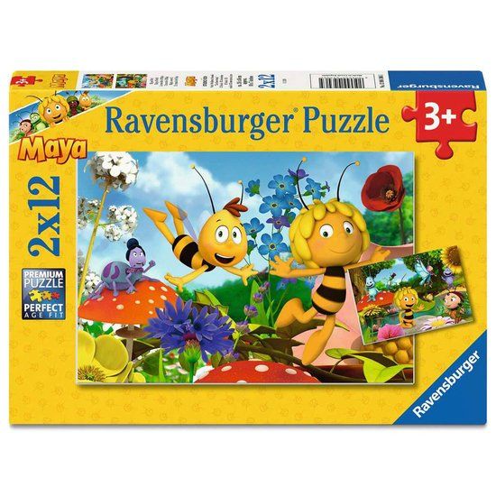 Ravensburger Maja's Wereld Puzzelset - 2x12 Stukjes
