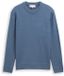 Tom Tailor Denim Gebreide trui met ronde hals - Maat XS - dusty denim blue