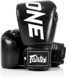 Fairtex Bokshandschoenen One Championship Zwart 12 oz