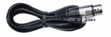 Sennheiser CL 2 audio kabel 1,5 m 3.5mm XLR (3-pin) Zwart