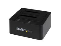 StarTech.com 2-voudig USB 3.0 / eSATA harde schijf dockingstation met UASP voor 2,5/3,5 inch SSD/HDD, serial-ATA USB Dual Bay dockingstation