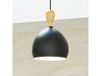 Halo Design Suspension Dueodde, noir, Ø 24 cm, métal, E27