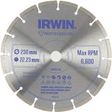 IRWIN Pro Performance diamantzaagblad 230mm voor haakse slijper, steen