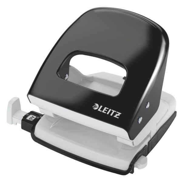 Leitz NeXXt Series Metal Office Hole Punch - Zwart