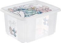 Keeeper Opbergbox Karolina Stitch, 24 liter, Transparant