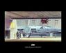Komar Muurafbeelding | Star Wars Classic RMQ Mos Eisley Hangar | Kinderkamer, Jeugdkamer, Decoratie, Kunstdruk | zonder lijst | WB153-50x40 | Maat: 50 x 40 cm