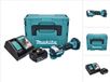 Makita DTM 52 RT1J accu multifunctioneel gereedschap 18 V Starlock Max Brushless + 1x accu 5,0 Ah + oplader + Makpac