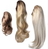 Balmain DoubleHair Double Style Ponytail – Memory Hair – 35 cm – Kleur Dublin – Clip-in Paardenstaart