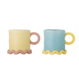 Bloomingville mok Polly (set van 2) (350 ml)