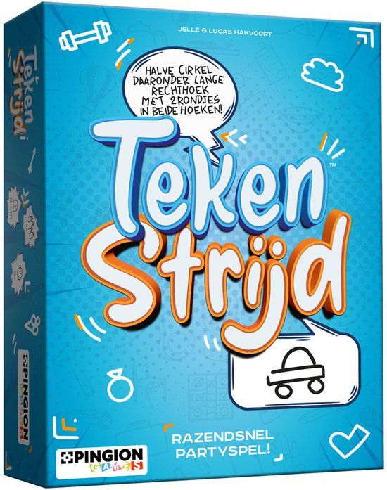 Pingion Games Tekenstrijd Bordspel