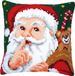 Vervaco Kruissteekkussen kit - Kerst - Ssssst… - 40 x 40 cm