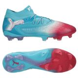 PUMA FUTURE 8 ULTIMATE RE-CHARGE FG uniseks voetbalschoenen, Blauw/Roze/Wit, Maat 40