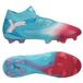 PUMA FUTURE 8 ULTIMATE RE-CHARGE FG uniseks voetbalschoenen, Blauw/Roze/Wit, Maat 40