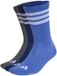 Adidas 3 Stripes Chaussettes de sport rembourrées 3 paires multicolores UE 43-45