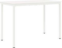 vidaXL Bartafel Wit Massief Grenenhout 150 x 80 x 105 cm