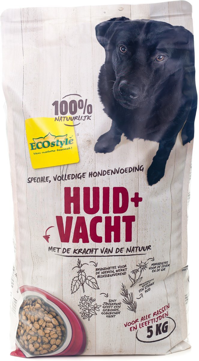 ECOSTYLE Vitaalspeciaal Huid & Vacht - Hondenvoer - 5 kg