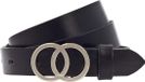 Vanzetti Riem Leer Dames 100 cm Black