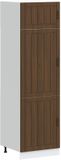 vidaXL Keukenkast Lucca bewerkt hout bruin eikenkleur