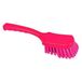 Maya Professional Tools 10546-3 steelborstel middelharde borstelharen, FBK/levensmiddelhygiëne, 275 mm x 70 mm, rood