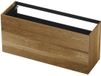 INK - Onderkast 2 Laden Push To Open 65cm Echt Hout - 1400x450x650 Mm - Massief Eiken Aqua