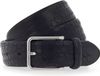b.belt Karl Ledergürtel W100 Black Zwart