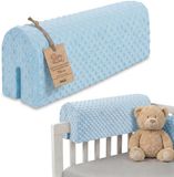 Bedrandbescherming ASE Spolka Akcyjna Bedrandbescherming voor kinderbedden 70 cm - Blauw