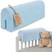 Bedrandbescherming ASE Spolka Akcyjna Bedrandbescherming voor kinderbedden 70 cm - Blauw