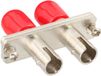 InLine ST Duplex (v) - ST Duplex (v) Optical Fiber inbouw koppelstuk - Multi Mode