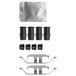 DELPHI LX0636 accessoireset, schijfremvoering