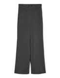 VERO MODA Vmparis Hw Wide Pant Ent Dames, donkergrijs gemêleerd