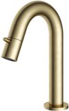 Hotbath Cobber Fonteinkraan - Opbouw - Geborsteld Messing PVD