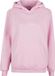 Miss Tee Babe Wording Fluffy Hoodie/trui Roze XS