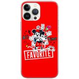 ERT GROUP mobiel telefoonhoesje voor iPhone 13 Pro - Origineel Disney Mickey and Minnie 011 TPU Hoesje