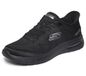 SKECHERS Sneakers laag 'SKECH-AIR SUMMITS' zwart / wit