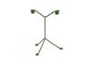 HAY Bougeoir Wire Vert