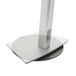 JT Berlin Universele draaiplateau voor monitor, diameter 22 cm, 360 graden rotatie, tot 8 kg draagvermogen, van robuuste aluminiumlegering, zwart