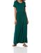 Amazon Essentials Dames Maxi-jurk met korte mouwen