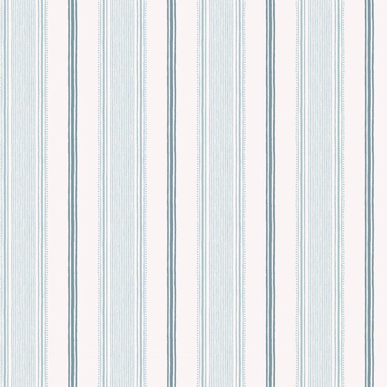 Laura Ashley - Vliesbehang - Heacham Stripe - Seaspray - 10mx52cm
