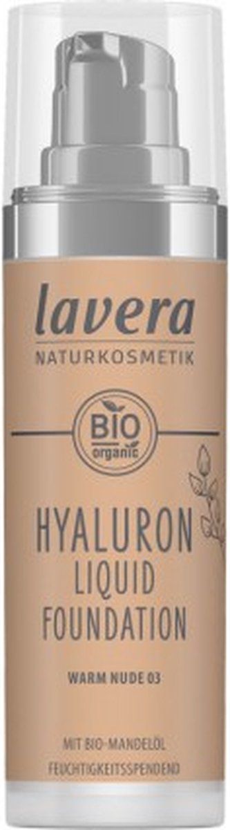 Lavera Make-up Hyaluron Liquid Foundation -Warm Nude 03- 30 ml