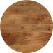 vidaXL Tafelblad - Ø 40x2,5 cm - Rond - Massief Ruw Mangohout