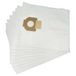 vhbw 10 x sac microfibre pour aspirateur et robots aspirateurs compatible avec Nilfisk/Alto Attix 30-01 PC, 33-01 IC, 33-2L IC, 33-2M PC