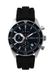 Timex Ridgefield Chronograph Quartz Chronograaf Horloge Zwart En Zilverkleurig Kast Gemaakt Van 100% Roestvrij Staal En Een Armband Van 100% Siliconen 42 TW2Y62300AJ